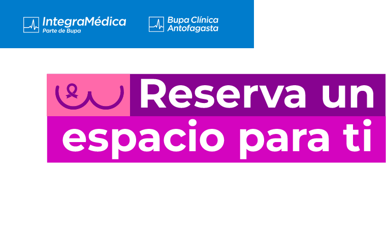 Reserva un espacio para ti. Es hora de cuidarte del cáncer.